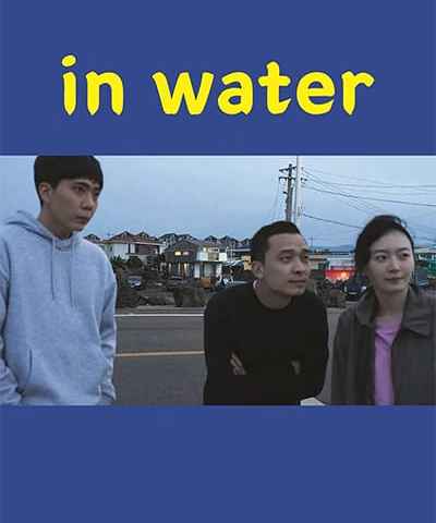 In water