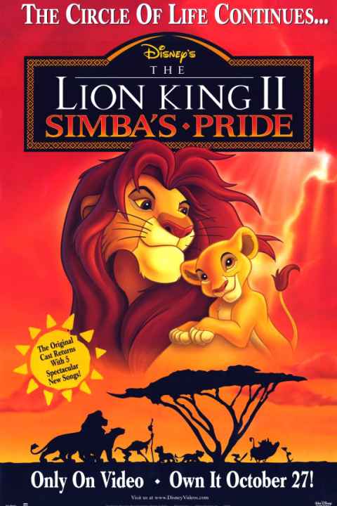The Lion King 2 Simbas Pride