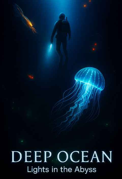 Deep Ocean Lights in the Abyss
