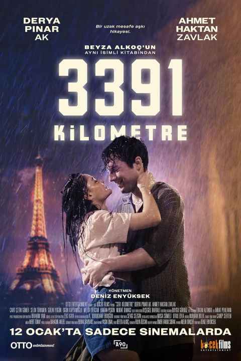 3391 Kilometres